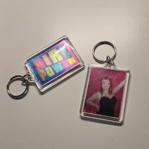Spice Girls Girl Power Keychains